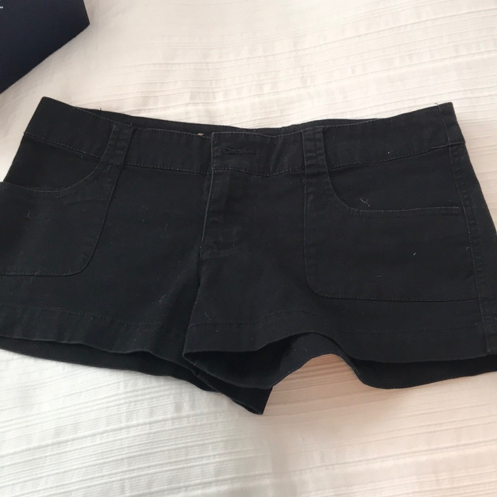 Black shorts